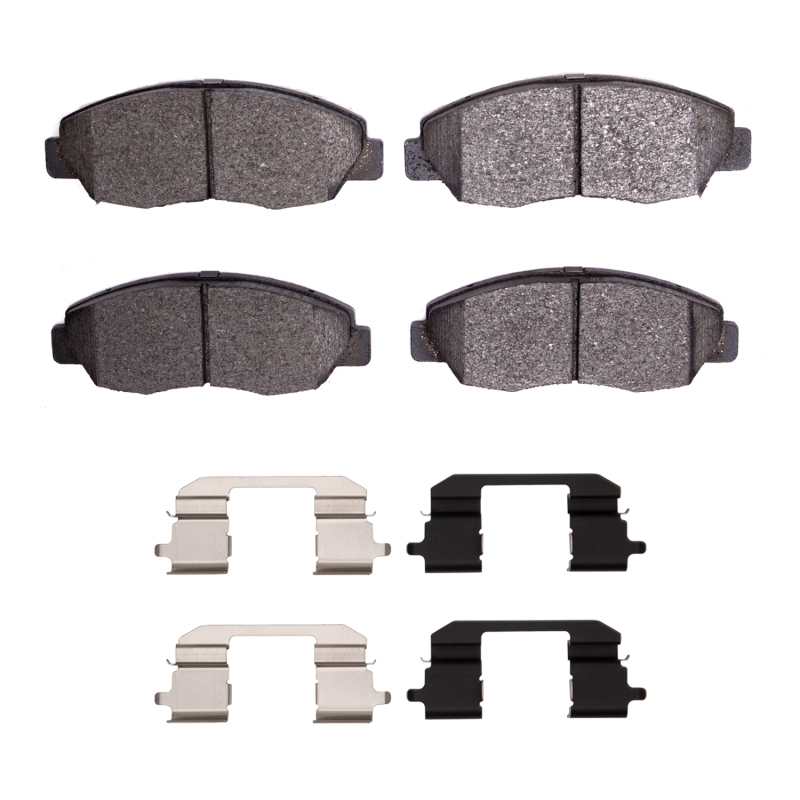 Honda Accord Coupe Brake Pads - Front - R1 Concepts - Ceramic - `98-`02